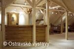 Slezskoostravský hrad, Ešler bar, interiér, čelní pohled