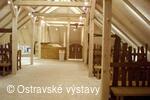 Slezskoostravský hrad, Ešler bar, interiér, posezení celé